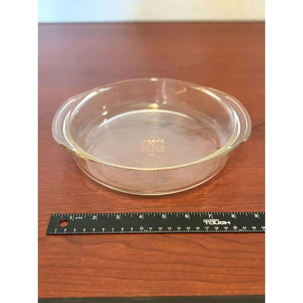 Vintage Pyrex Clear Glass 8.25